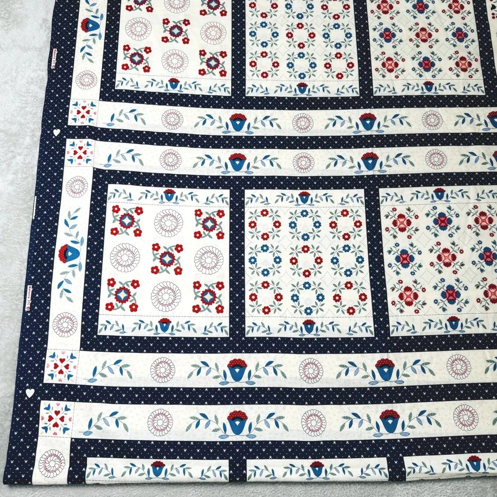 Vintage Wamsutta Cotton Quilt Fabric 5 Yards 44